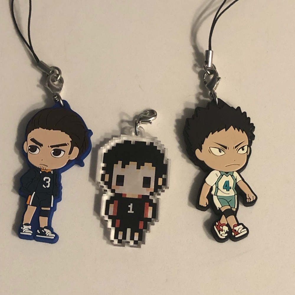 Haikyuu!! Anime Character Keychain Set